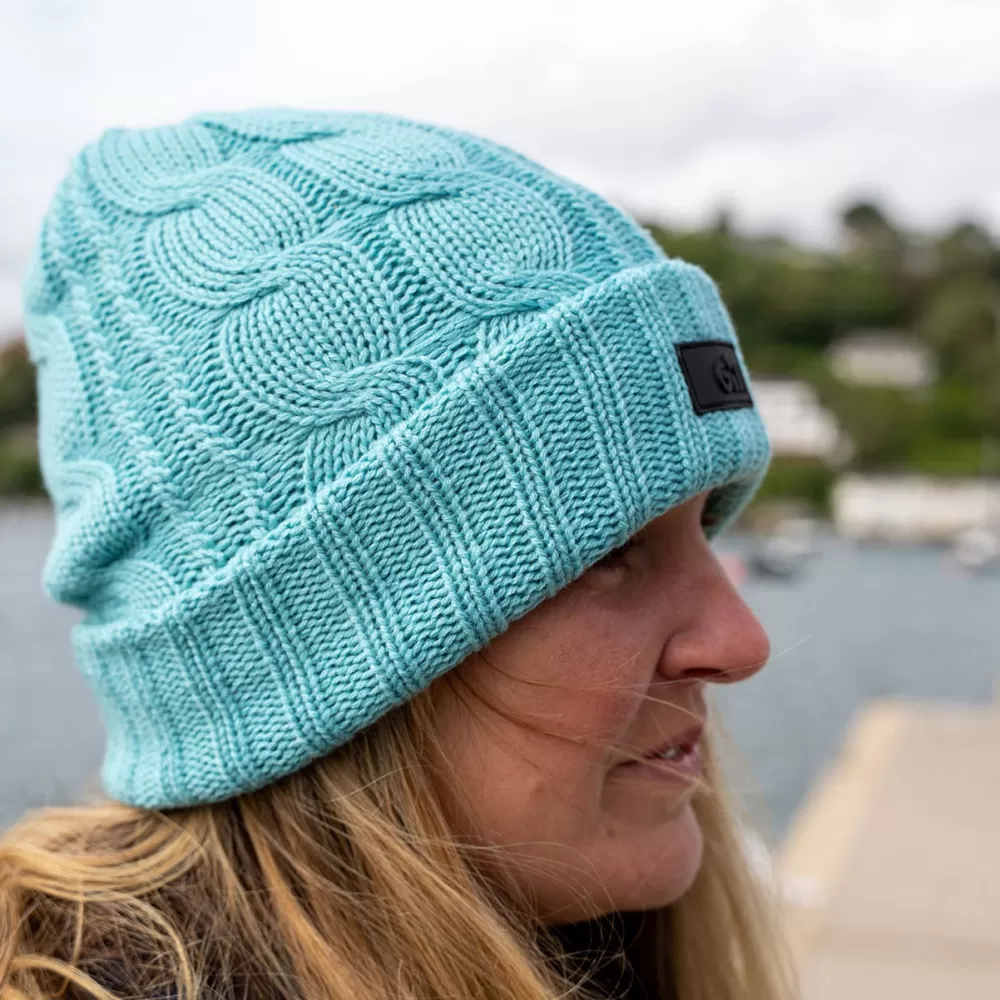 Women Gill Marine Accessories | Accessories-Cable Knit Beanie