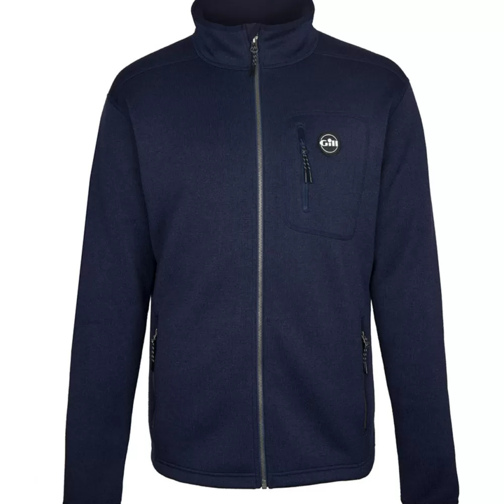 mens_knit_fleece_jacket_5.webp Gill Marine Insulated Jackets | Hoodies & Fleeces-Men’s Knit Fleece Jacket