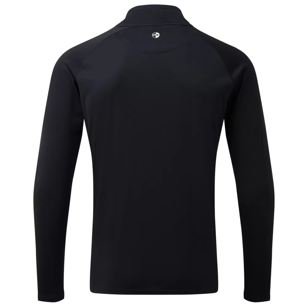 mens_uv_tec_zip_tee__long_sleeve_2.webp Gill Marine T-Shirts | Tops-Men’s UV Tec Zip Tee – Long Sleeve