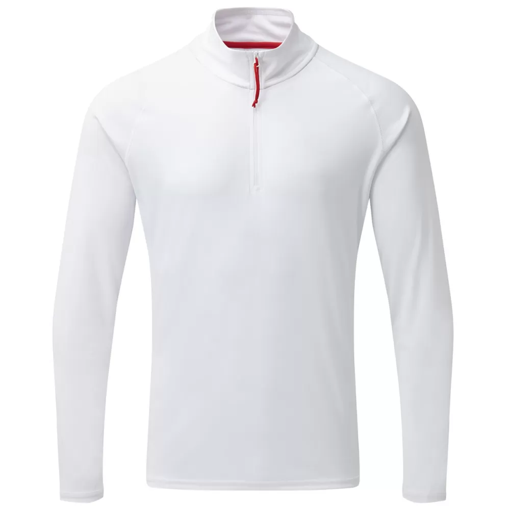 mens_uv_tec_zip_tee__long_sleeve_7.webp Gill Marine T-Shirts | Tops-Men’s UV Tec Zip Tee – Long Sleeve