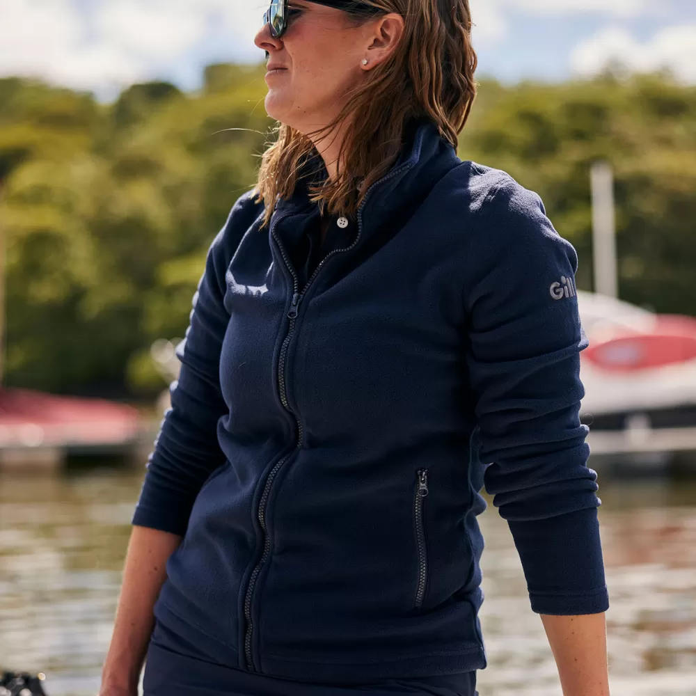 womens_pursuit_full_zip_fleece_3.webp Women Gill Marine Hoodies & Fleeces | Mid Layers-Women’s Pursuit Full Zip Fleece