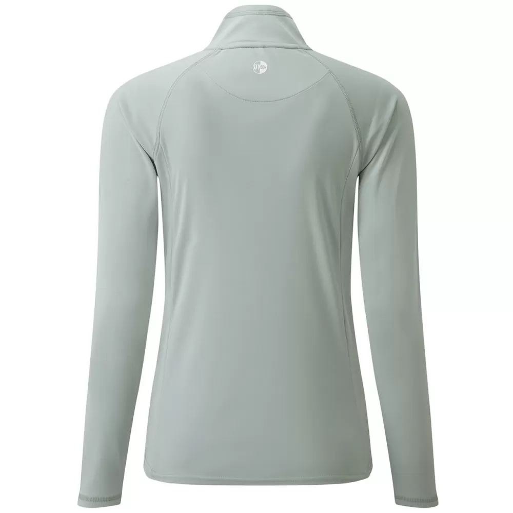 womens_uv_tec_zip_tee__long_sleeve_3.webp Women Gill Marine T-Shirts | Tops-Women’s UV Tec Zip Tee – Long Sleeve